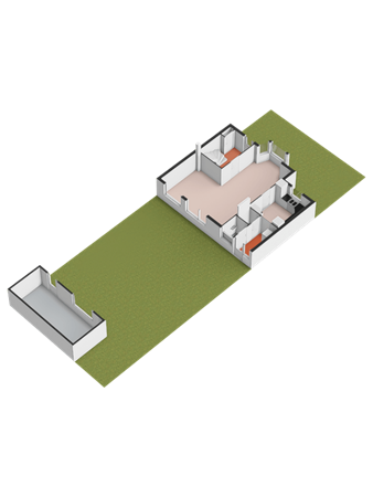 Floorplan - Almarestraat 13, 3752 EJ Bunschoten-Spakenburg
